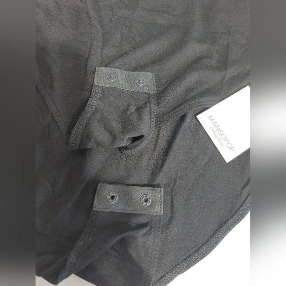 MANGOPOP Women's Mock Turtle Neck Sleeveless Tops Bodysuit Jumpsuit Large - Picture 6 of 12